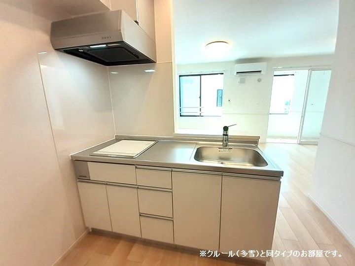 (仮)大西町アパートのキッチン