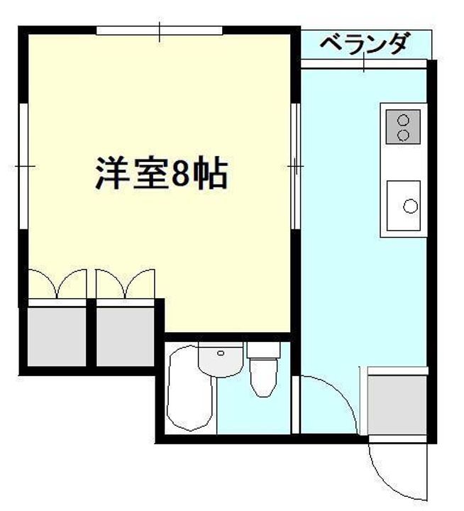 コーポ網川原の間取り