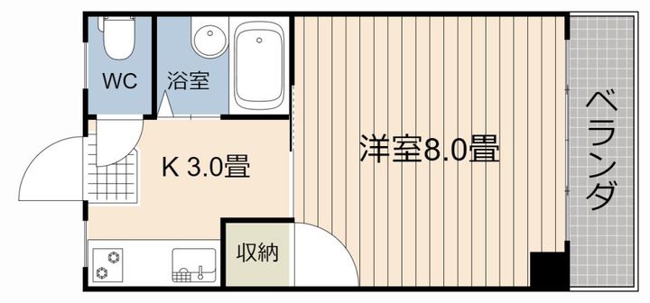 レジデンス中央の間取り