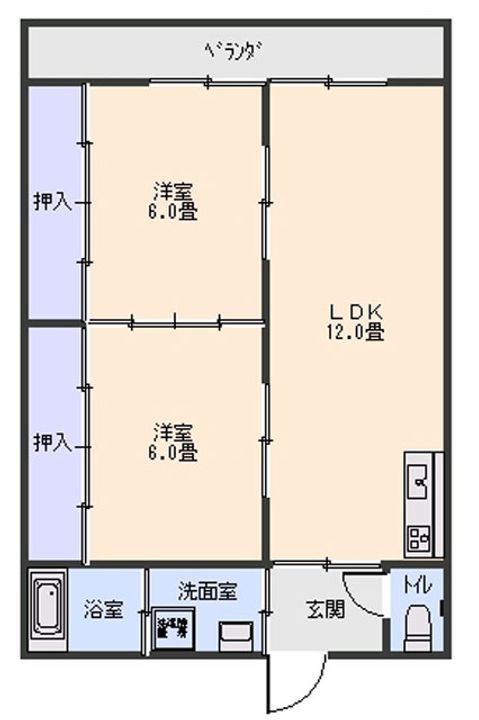 カサグランデの間取り
