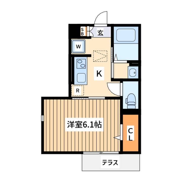 ソール モーネの間取り