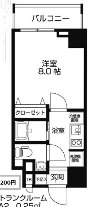 東京都墨田区両国3(マンション)の賃貸物件の間取り