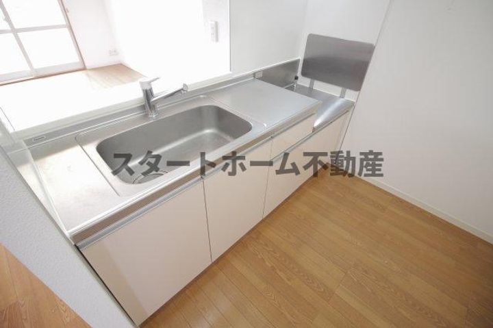 徳島県徳島市北田宮1(アパート)の賃貸物件のキッチン