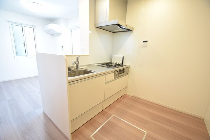 東京都足立区北加平町(アパート)の賃貸物件のキッチン