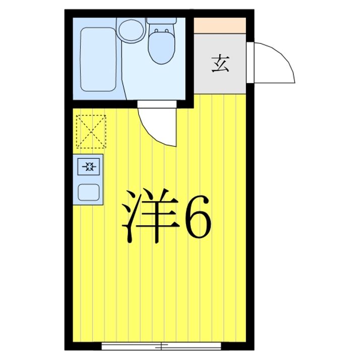 アスパ上板橋の間取り