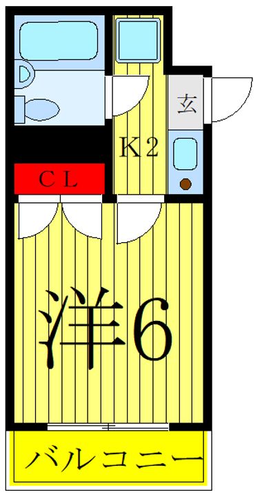 スカイコート戸田公園第4の間取り