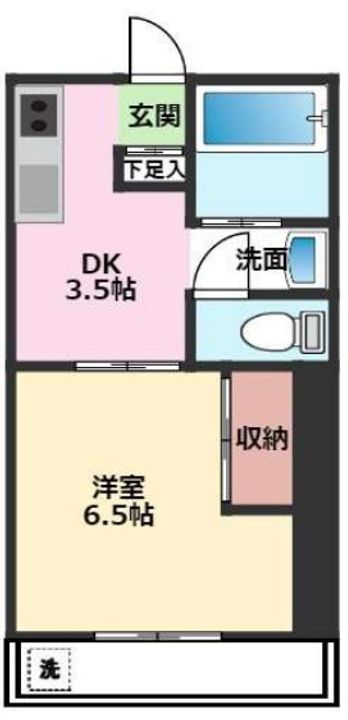 大岡山ハウジングの間取り