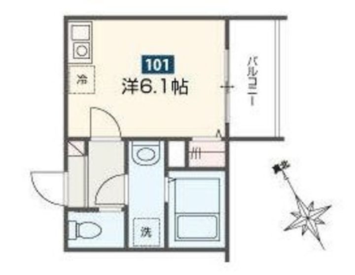 MELDIAかしわ台IIIの間取り