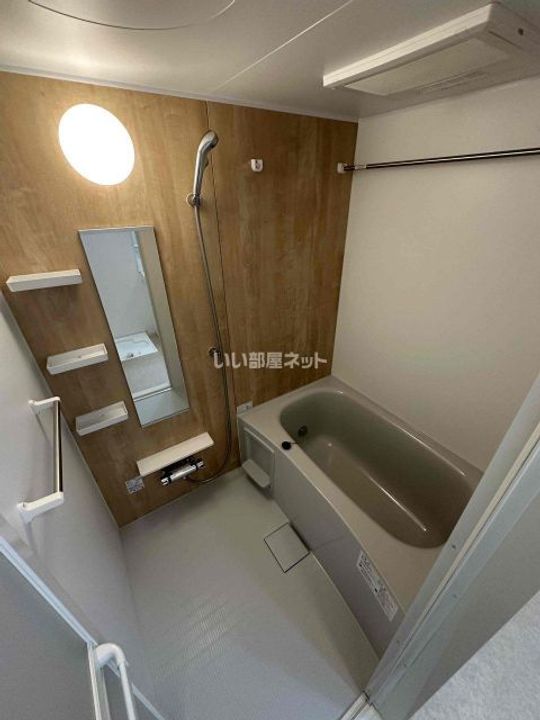兵庫県明石市魚住町清水(アパート)の賃貸物件の風呂