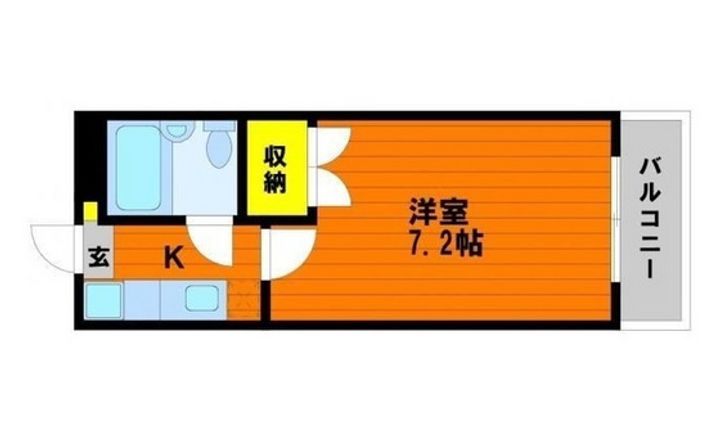 ウエストプラザ新保の間取り