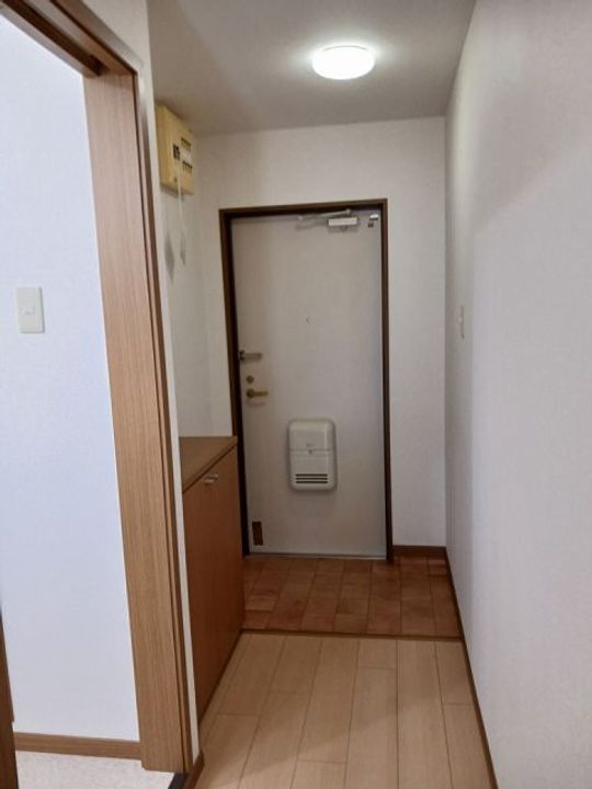 兵庫県神戸市北区谷上西町(マンション)の賃貸物件の玄関