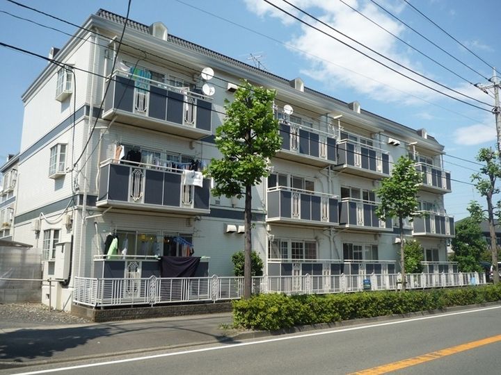 グリーンハイツAの外観
