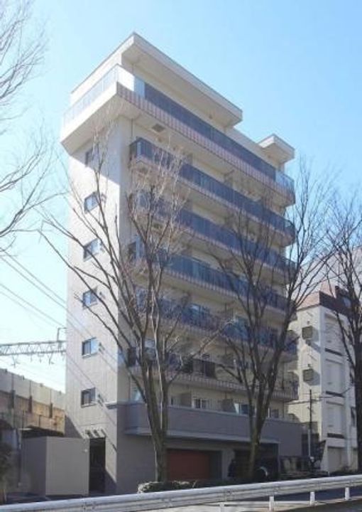 東京都渋谷区大山町の賃貸マンションの外観