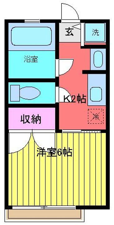 タートルハイツの間取り