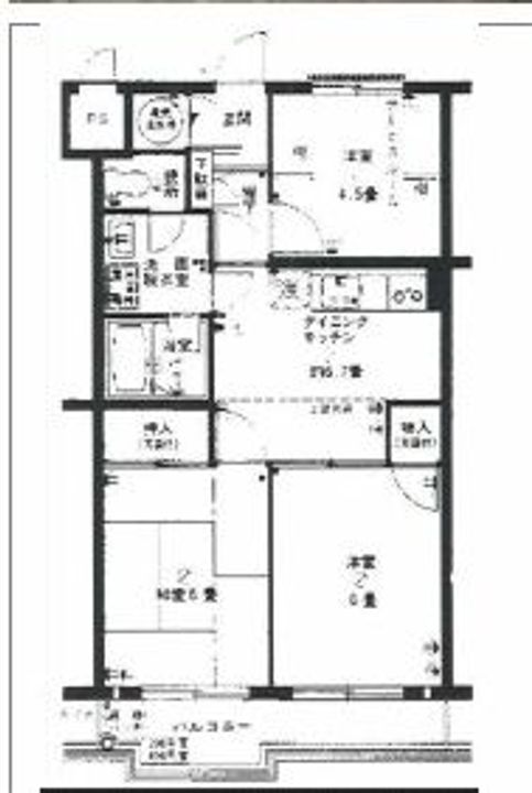 ハイマート西所沢の間取り