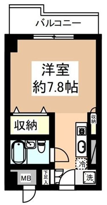 東京都小平市小川東町5(マンション)の賃貸物件の間取り