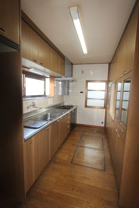 群馬県前橋市下大島町(一戸建)の賃貸物件のキッチン