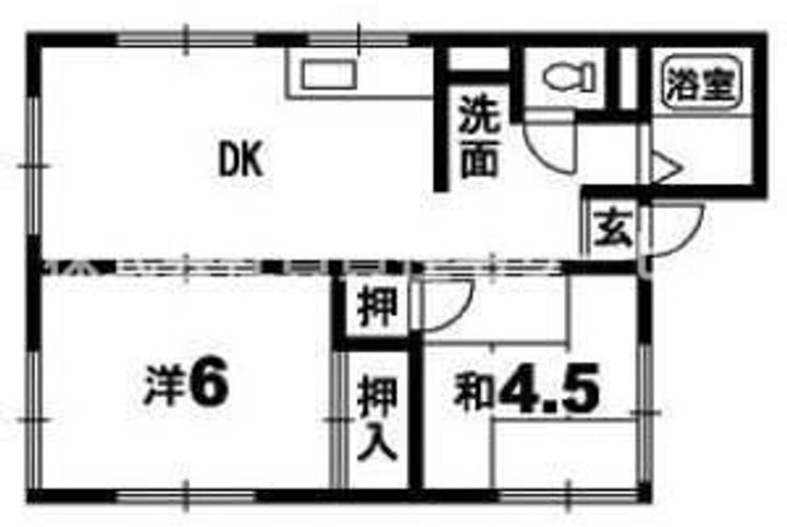 シティハイム松浦の間取り
