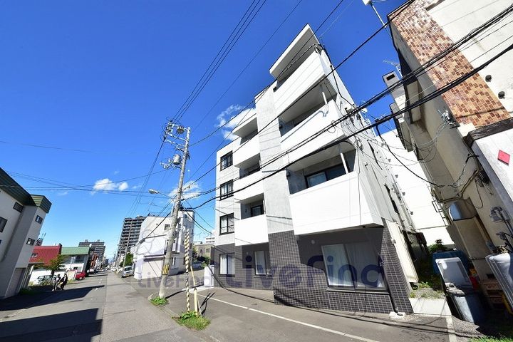 北海道札幌市豊平区豊平八条9(マンション)の賃貸物件の外観