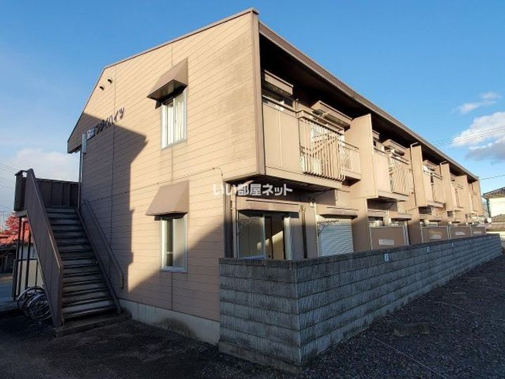 福島県白河市新白河1(アパート)の賃貸物件の外観