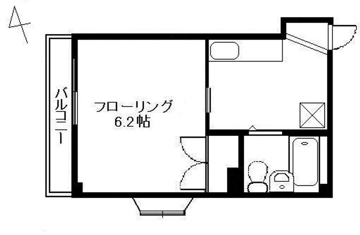 リバティー中央の間取り
