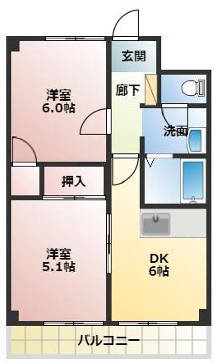 エクセルマツヤの間取り
