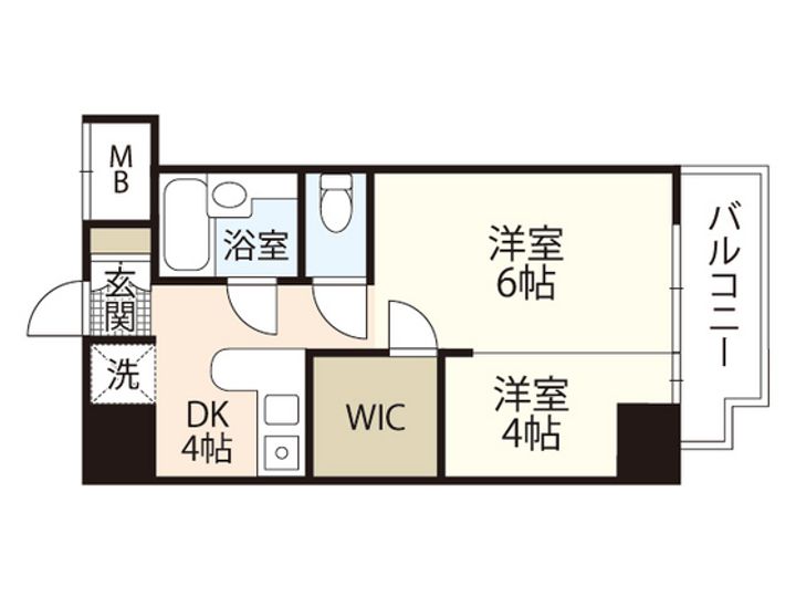 ラポール中島の間取り