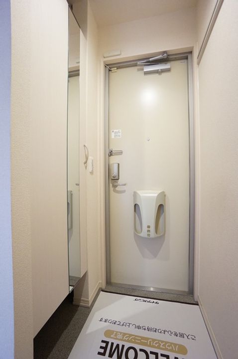 新潟県新潟市東区上木戸5(アパート)の賃貸物件の玄関