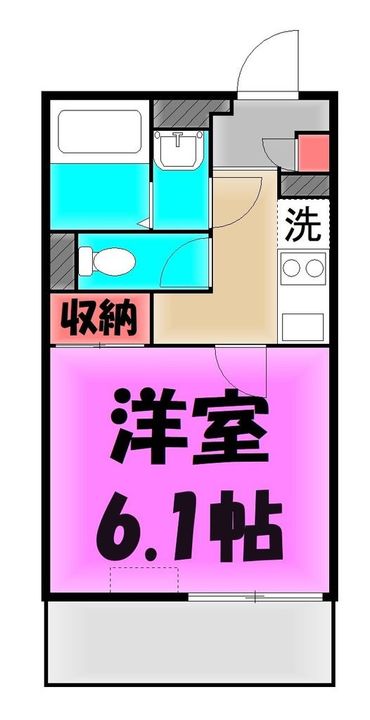 東京都板橋区徳丸1(アパート)の賃貸物件の間取り
