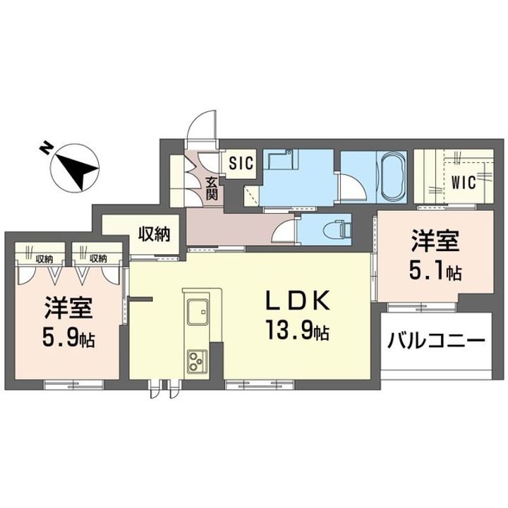 ステラスクネの間取り