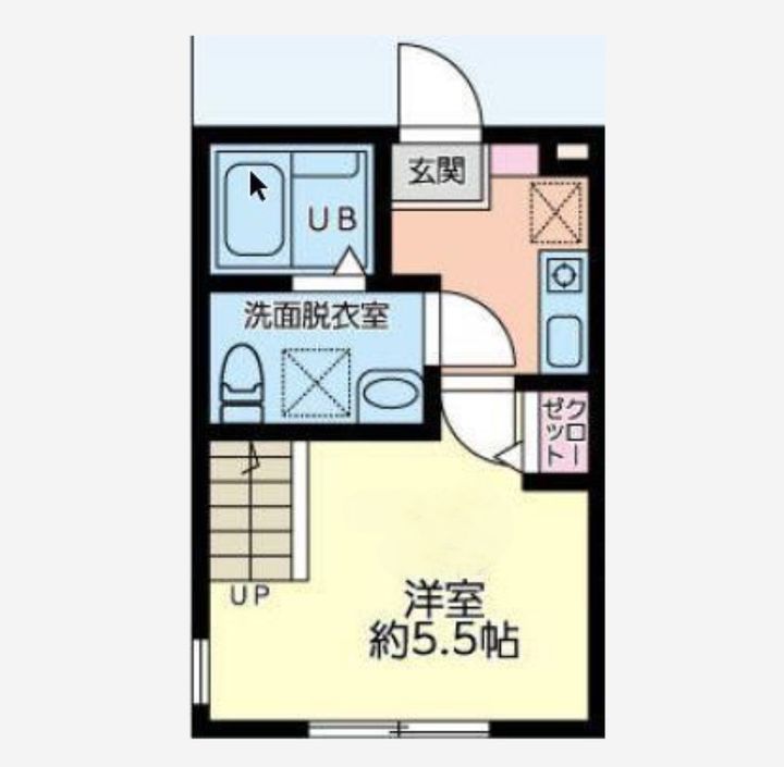 神奈川県横浜市旭区鶴ケ峰本町1(アパート)の賃貸物件の間取り