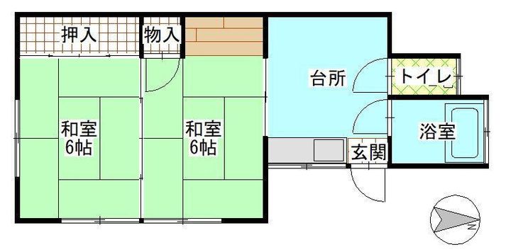 鈴木アパートの間取り