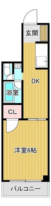福岡県久留米市東合川4(アパート)の賃貸物件の間取り
