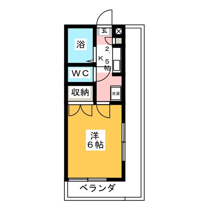 ルミナスナガセの間取り