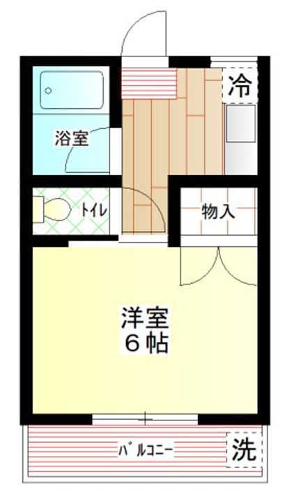 コンフレール穂積の間取り