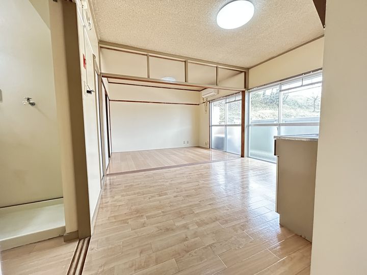 熊本県菊池市豊間(マンション)の賃貸物件の居間