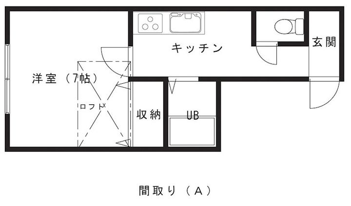 ハイツラベンダーの間取り