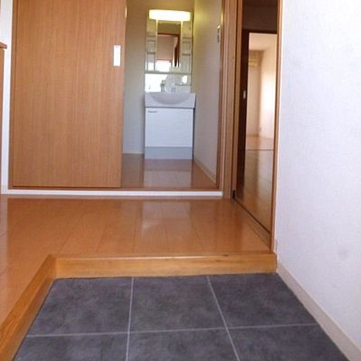 熊本県熊本市中央区黒髪1(マンション)の賃貸物件の玄関