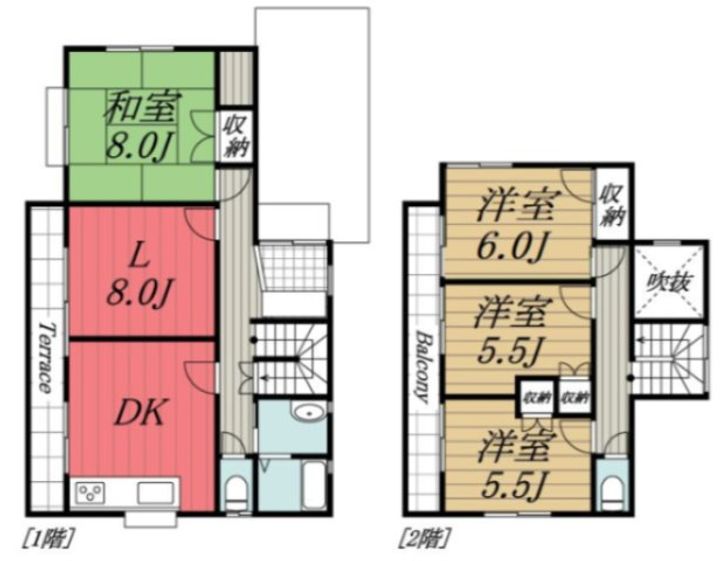 千葉県富里市日吉台4(一戸建)の賃貸物件の間取り