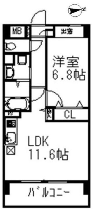 プライムアーバン千駄木の間取り