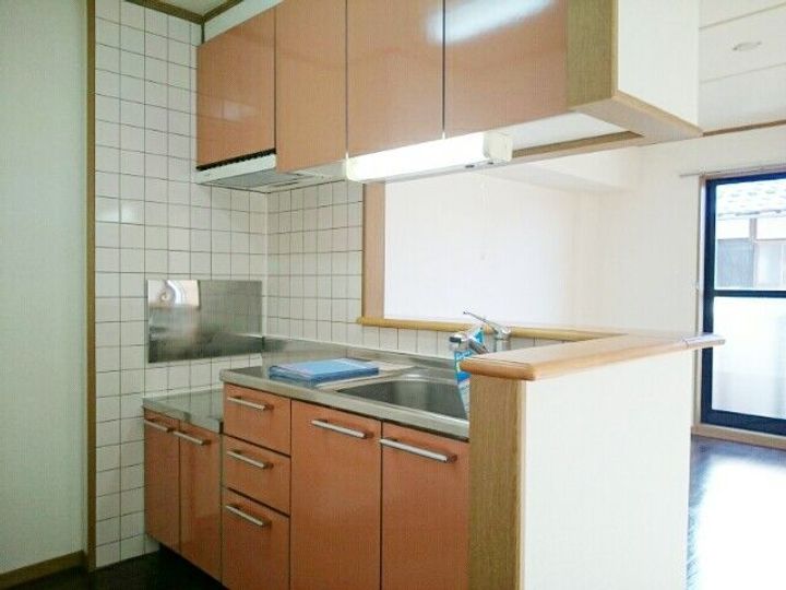 愛知県稲沢市下津穂所町(アパート)の賃貸物件のキッチン