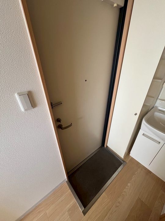 キャナルコートアラカワの玄関