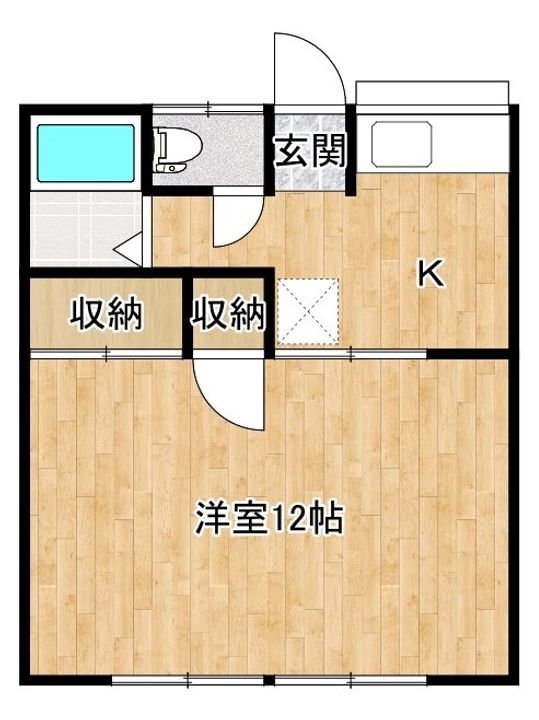 群馬県富岡市七日市(一戸建)の賃貸物件の間取り