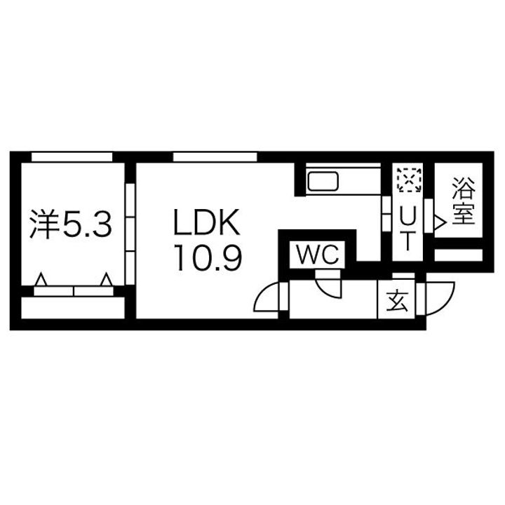 シティコート豊平の間取り