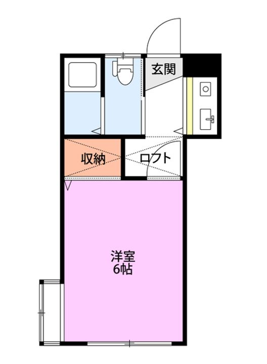 アリス新潟大学前第一の間取り