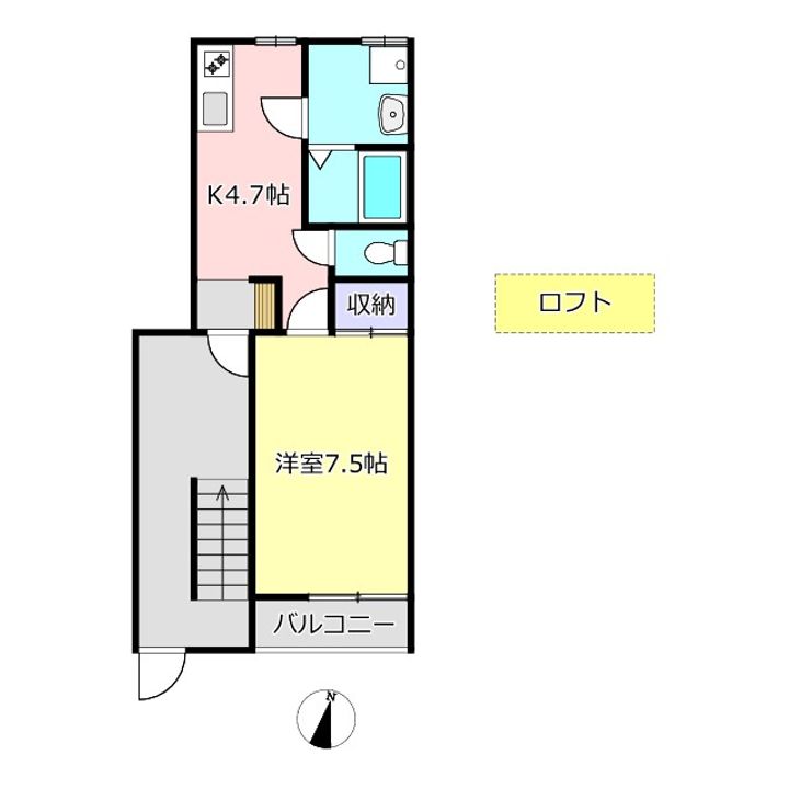 (仮)岩古曽町新築の間取り