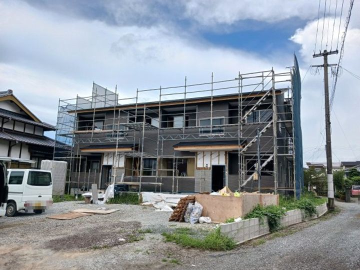 (仮)岩古曽町新築の外観