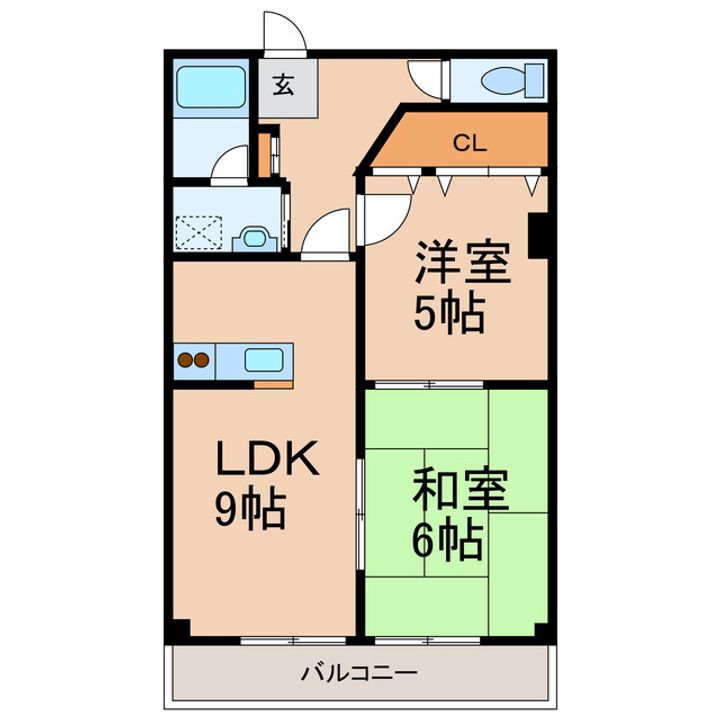 カーサアリーナの間取り