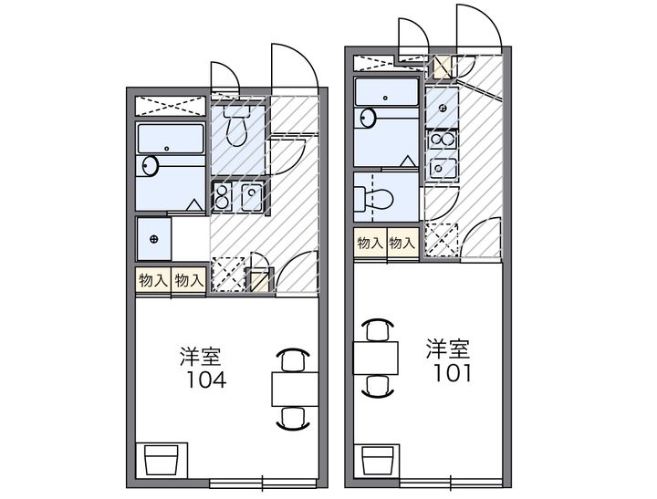 レオパレスリドの間取り