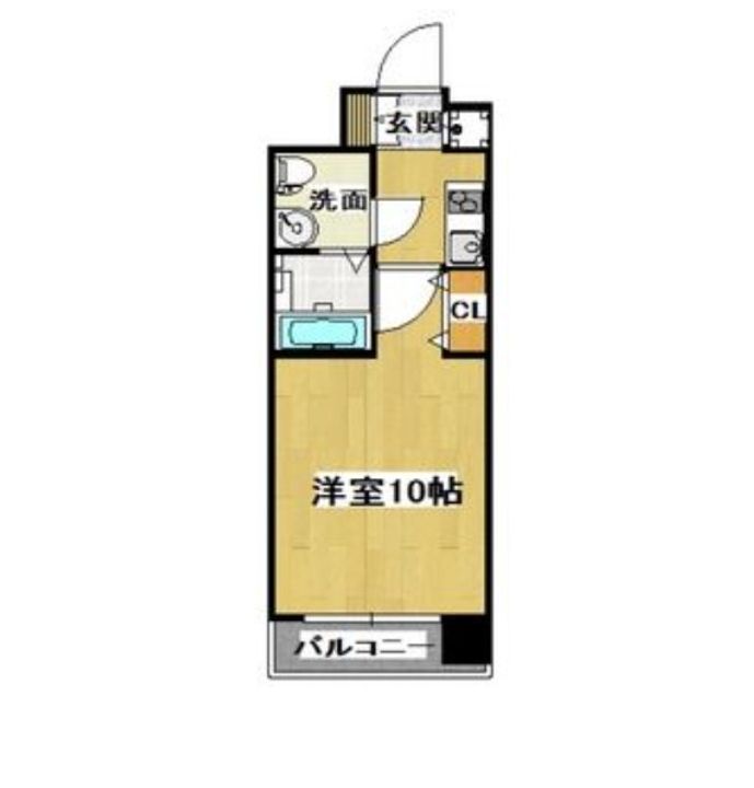 PHOENIX難波EASTの間取り